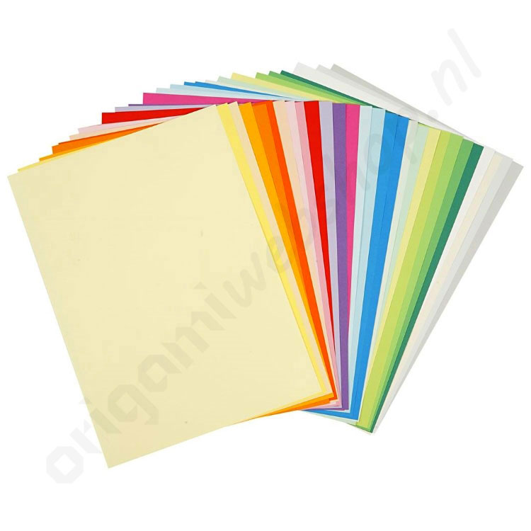 niemand Oproepen St A4 Papier 28 kleuren - De Origami Webshop