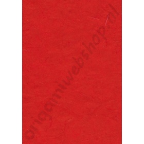 Handgeschept Rood Papier "Mikado" 23 x 33 cm
