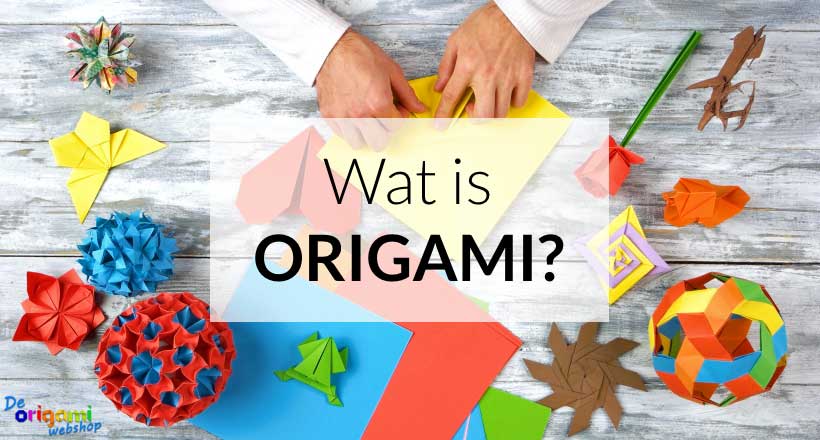Wat origami? De Webshop
